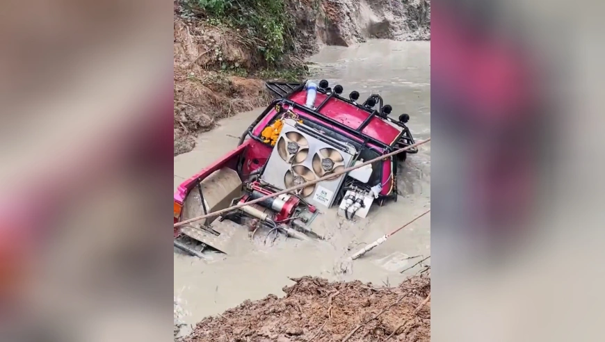 泰国丛林越野赛现场