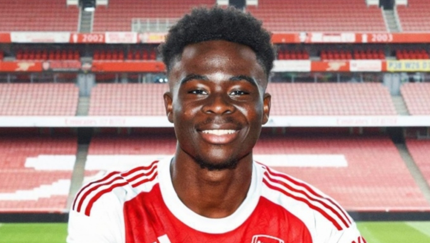 周薪超30万英镑！阿森纳5年顶薪续约萨卡，球迷：下一个拉什福德