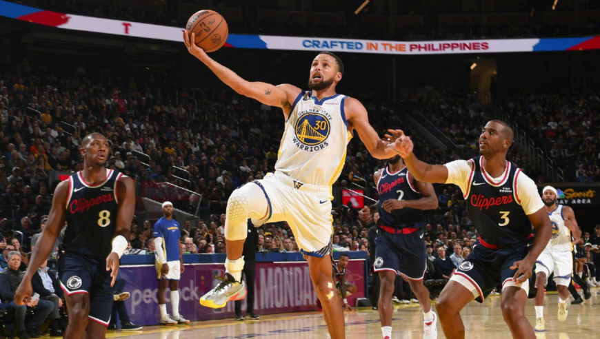 快船79分耻辱崩盘！泰伦卢摆PPT阵容，被勇士1080P高清吊打！