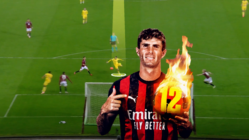 战术板｜普利希奇带病救主，此乃米兰擎天一柱！