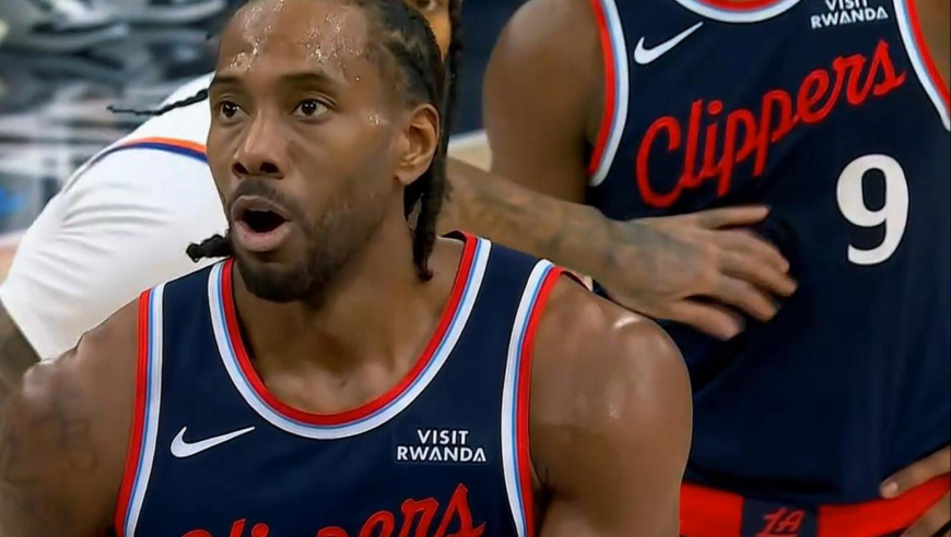 战神卡乔丹！莱昂纳德左右摇摆反身上篮+单打跳投神似乔丹连轰10分