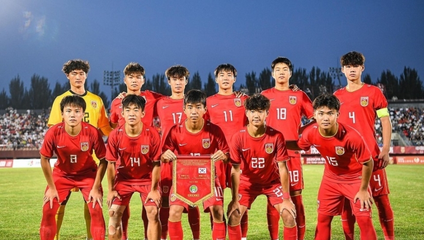 首轮即生死战！U17亚预赛-中国VS巴林首发：邝兆镭先发，谢晋替补