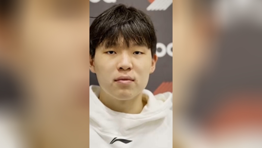杨瀚森：确实哭了，懊恼自己在场上打得不好，又被球迷加油所感染