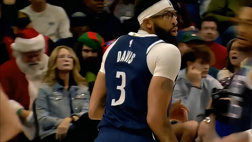 健康就无敌！浓眉罚球+中投+三分无所不能 包揽独行侠一分钟得分