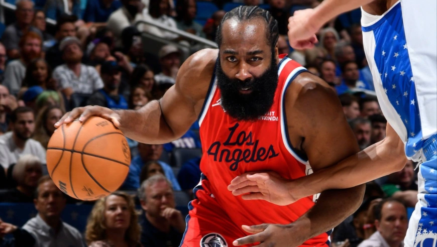 快船近10战9负！哈登三节31分8助攻全收录：难阻28分惨败魔术