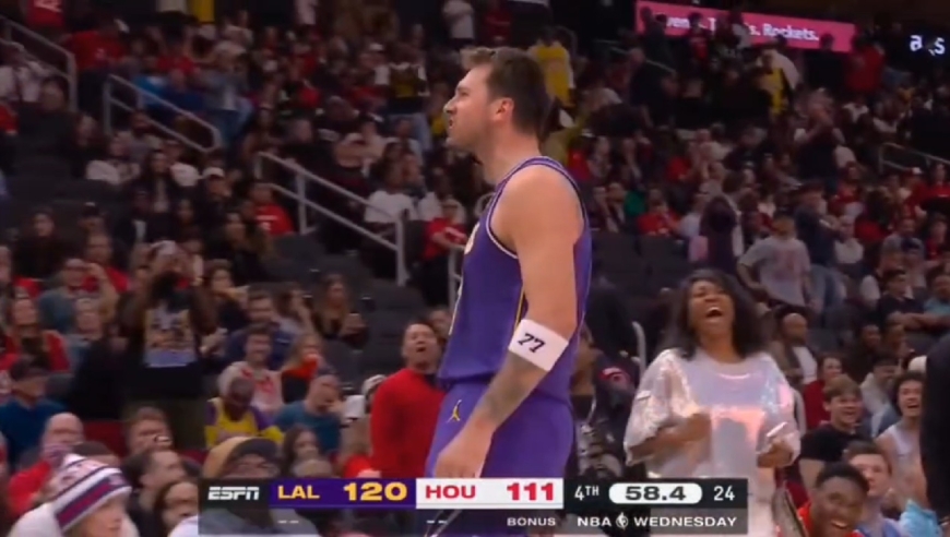 差一点百发百中!东契奇末节最后时刻四中三，连进大心脏球