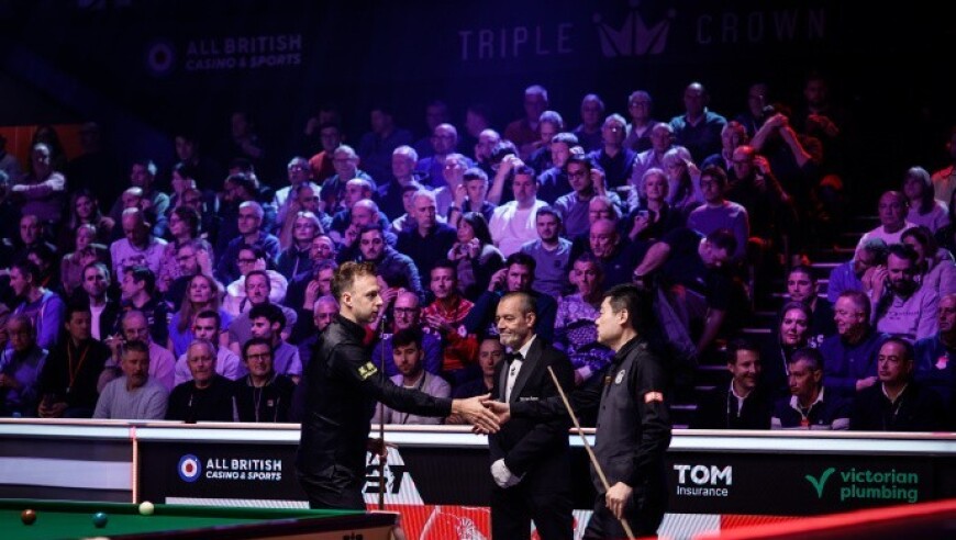 斯诺克大师赛签表：丁俊晖再战小特，肖国栋vs塞尔比