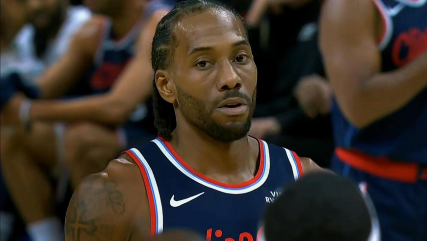 战神卡发威！莱昂纳德仅50秒时间连轰7分 快船从落后到反超热火