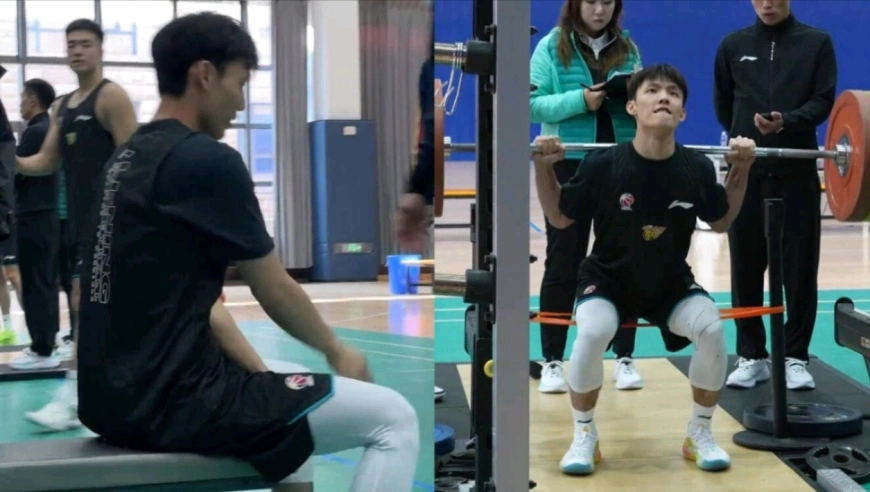 1米78徐杰力量有多猛？ 负重训练突破230公斤，轻松拿捏CBA体测
