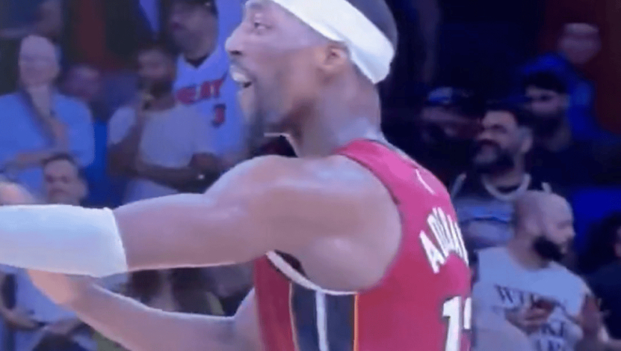 美媒：砍下79分剩1分40秒时，阿德巴约大喊让队友不要犯规了