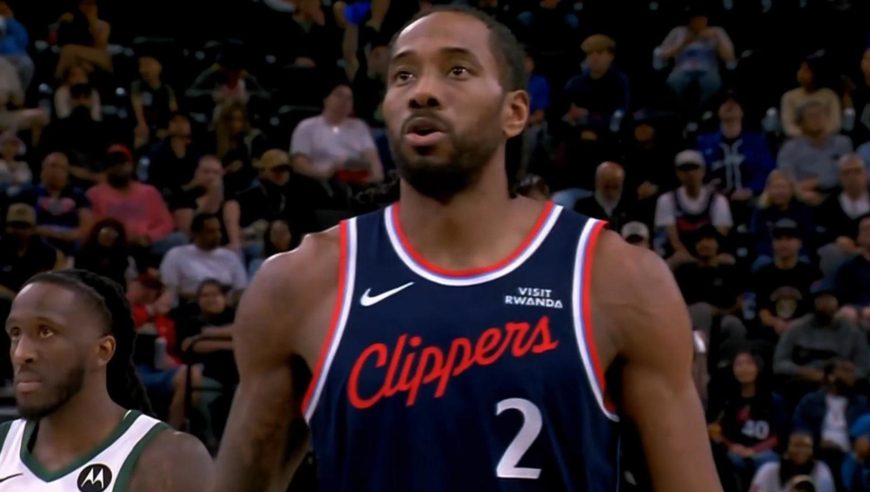 战神登场人类退场！莱昂纳德第二节轰16分带领快船打穿雄鹿全过程