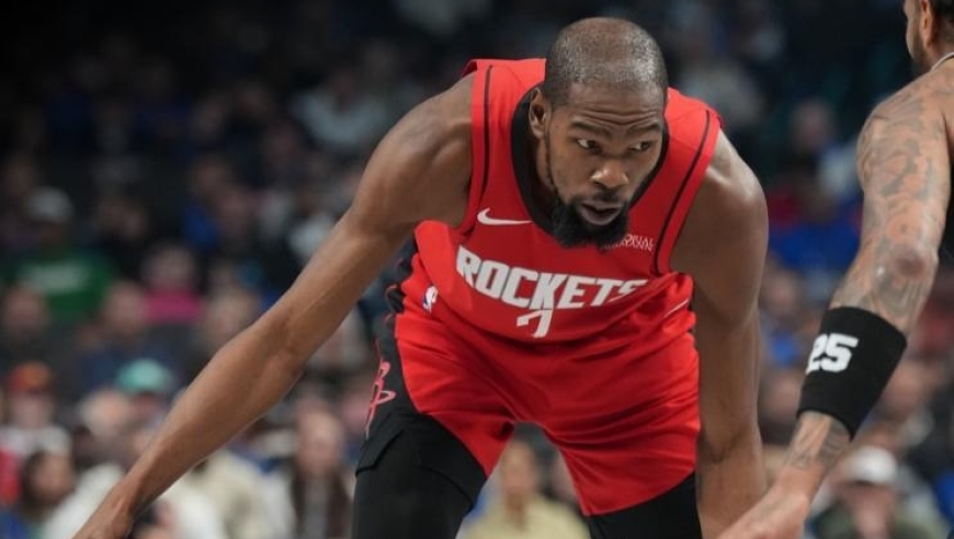 阿门准三双完爆哈登，杜兰特打铁申京22+15+5+4，火箭力克快船