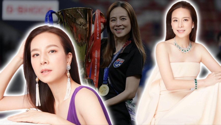她是华裔名流贵妇，也是冻龄女神，更是身价百亿的泰国足球教母｜影迹