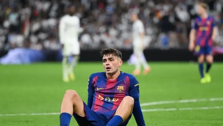 巴萨大腿伤了！曝佩德里右腿腿筋受伤 预计伤停1个月