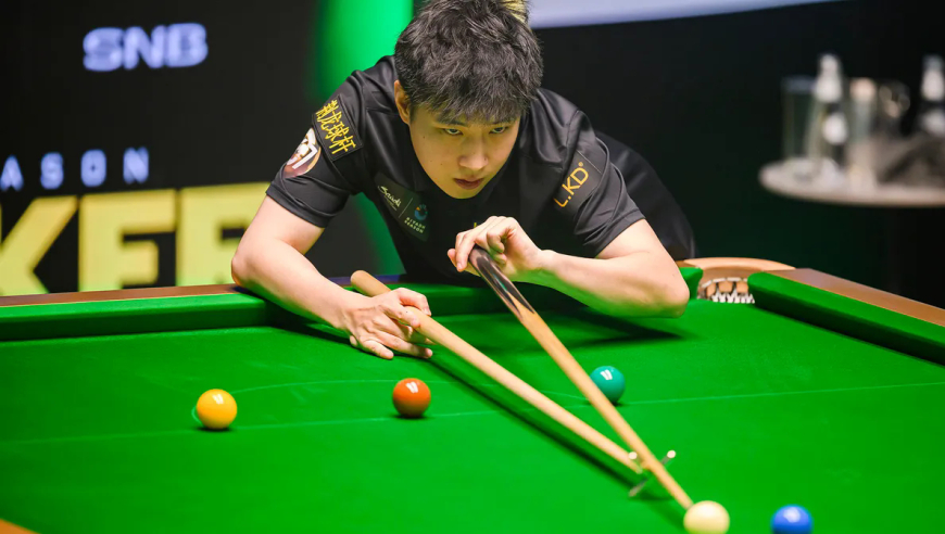2025斯诺克167金球赛：赵心童绝杀小特，闯进决赛