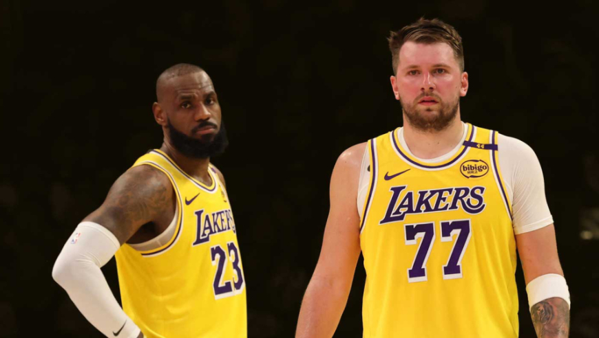 湖人vs开拓者伤情出炉：东契奇缺阵艾顿出战成疑 詹姆斯单核带队