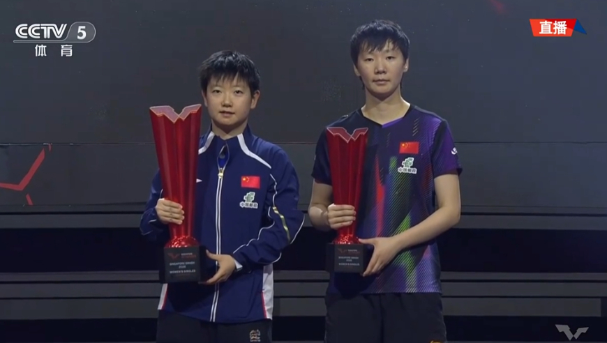 王曼昱丢冠甩手沮丧！颁奖典礼全程无表情显遗憾 亚洲杯合影也不悦