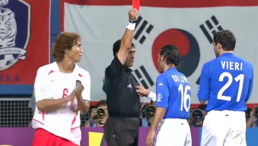 世纪黑哨，2002世界杯韩国vs意大利！｜体坛记忆