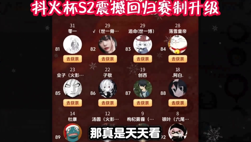 火影忍者手游：抖火杯S2震撼回归赛事升级！