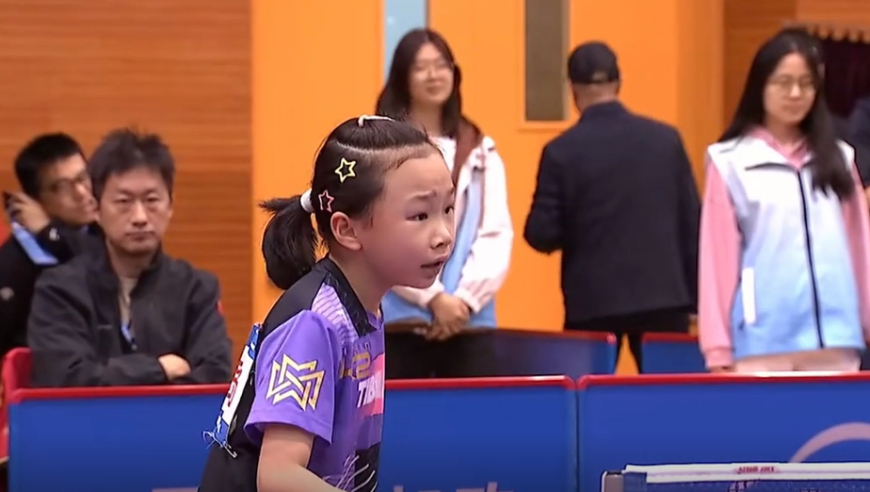 三胜王楠女儿！中国女乒9岁天才新星崛起：小魔王冲击连冠