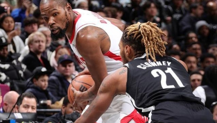 申京复出20+6+6阿门12中10，杜兰特两双手刃旧主，火箭轻取篮网