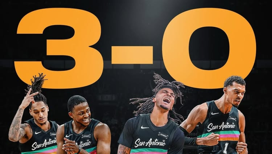 马刺三胜雷霆！打爆联盟第一！整个西部都变天了