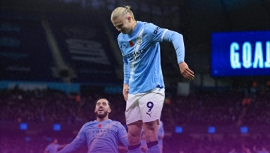 谢尔基成新德布劳内 2次助攻哈兰德破门 曼城3-1伯恩茅斯升至第2