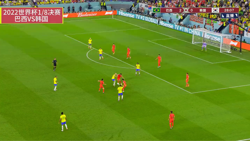 2022世界杯巴西vs韩国｜体坛记忆