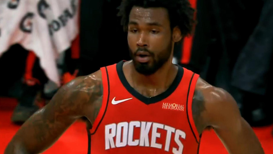 你得分我必回应！火箭猛龙连续上演回应球9人轮流得分 三分钟对轰16分