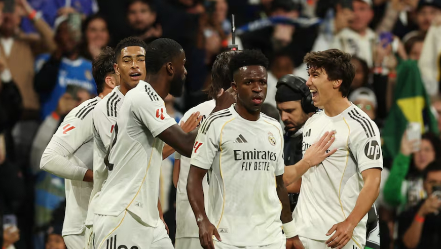 西甲：姆巴佩替身帽子戏法皇马5-1大胜 两后卫进球飞翼2助攻