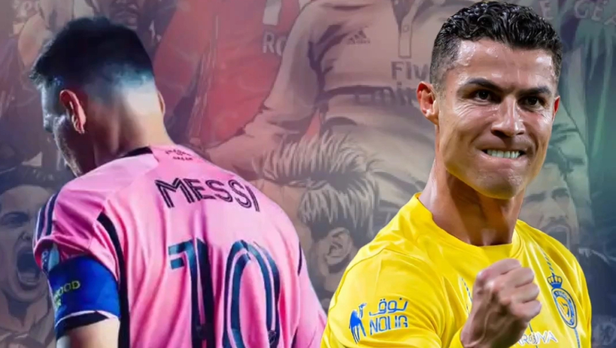 C罗罢赛抗议的根源，揭梅西在迈阿密的心酸之处，诠释球王魅力