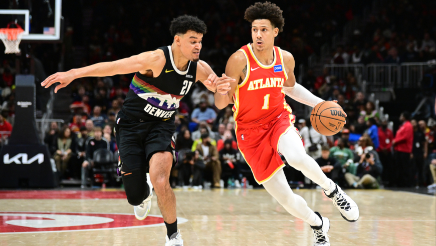 Top时刻｜6日十佳球：阿门凶残折叠暴扣 杰伦约翰逊死亡隔扣