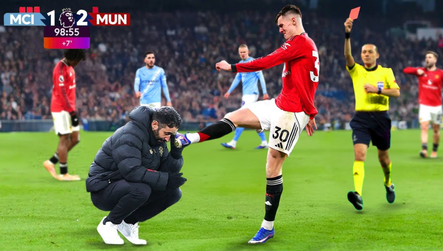 火药味十足！盘点球场上火爆上头的瞬间 冲动是魔鬼啊