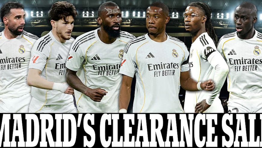 皇马大清洗！6大球星上名单，三老将或同时告别伯纳乌！