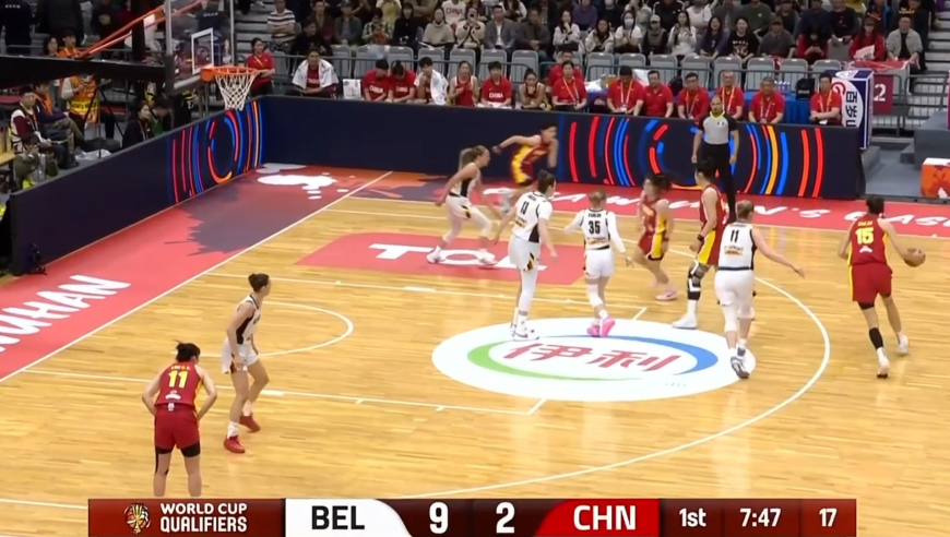 这比赛才是考验！女篮主场对阵比利时开场双方各显神通互相对飚