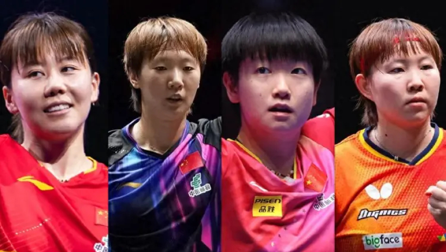 乒乓女单排名出炉：3人上桌，2人下桌，孙颖莎稳坐，钱天一意外