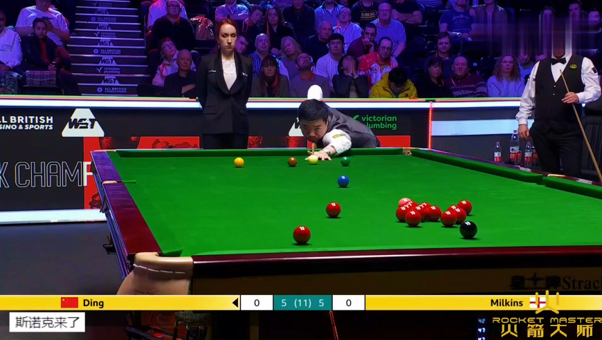 英锦赛超刺激决胜局，丁俊晖咬牙坚持到最后一秒，这绝杀太惊险了