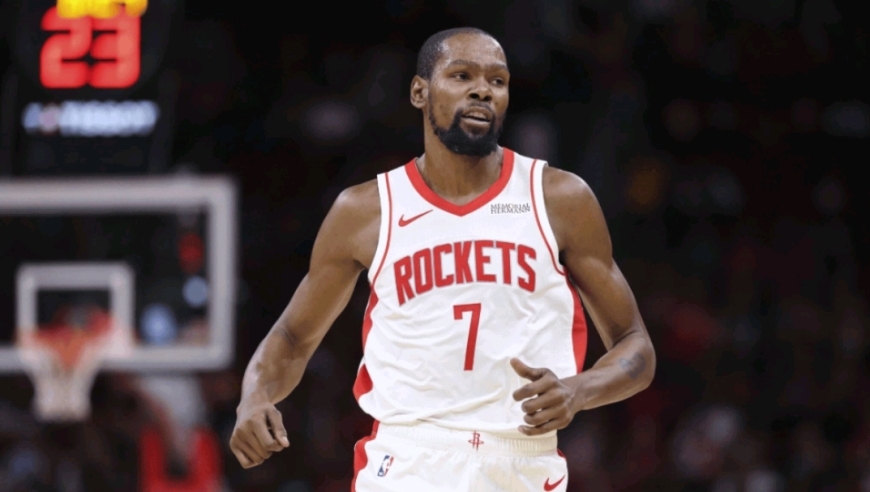 拒绝挡拆+干拔绝杀！杜兰特狂砍35分谁防灭谁，丰田中心彻底沸腾