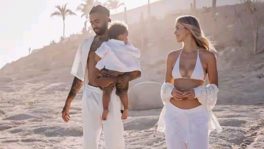 拉塞尔职场失意情场得意，超模女友为其庆生，多次绯闻还不离不弃