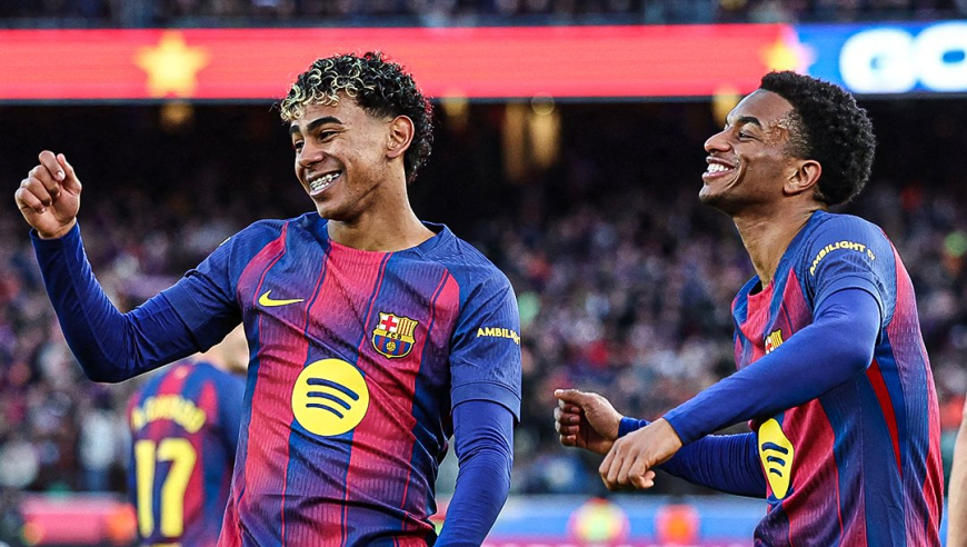 110年无人能破！18岁的亚马尔改写巴萨历史，连梅西都没做到