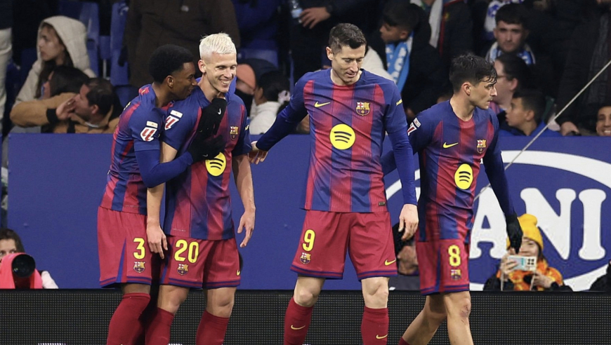 4万人狂嘘！巴萨2-0拿下地狱德比：126年邻居崩溃 门神让旧主闭嘴