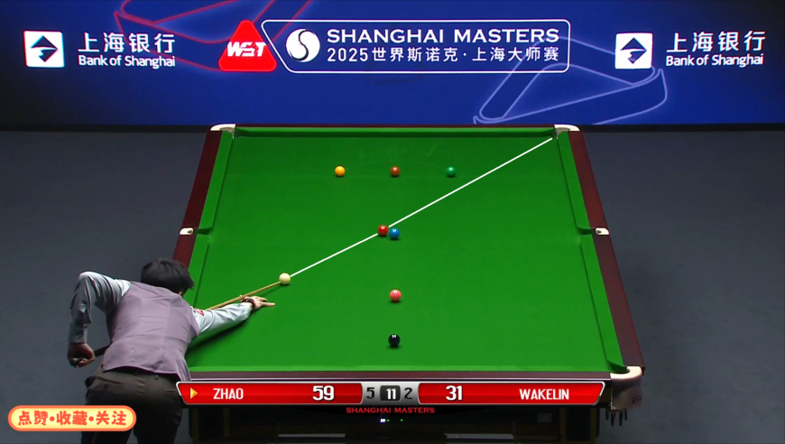 大师赛新王首秀四连鞭！赵心童6-2碾碎复仇者，今晚约战丁俊晖