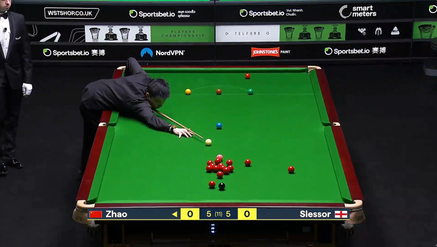 从2-5到6-5！赵心童上演超级逆转，决胜局一杆制胜拒冷门