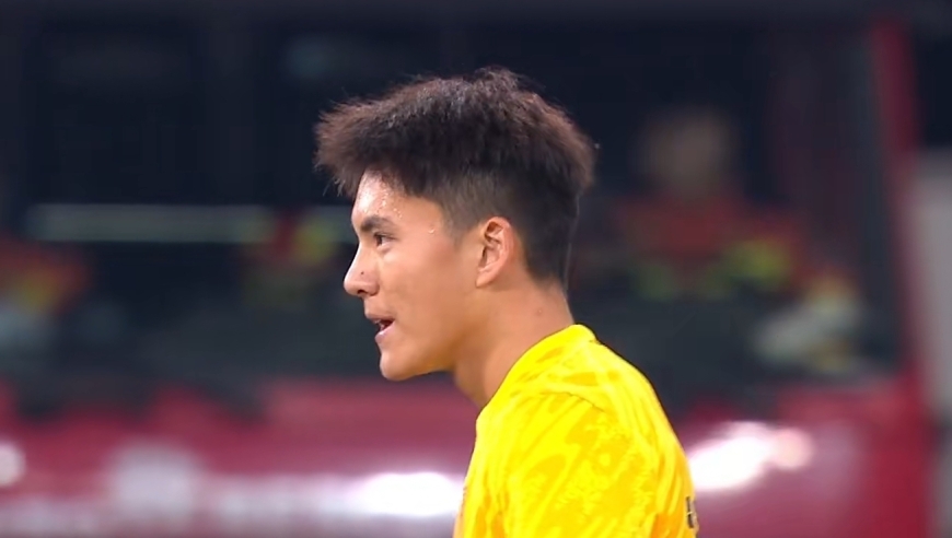熊猫杯U22国足两球力克韩国，拜合拉木双响，上演精彩蝎子摆尾