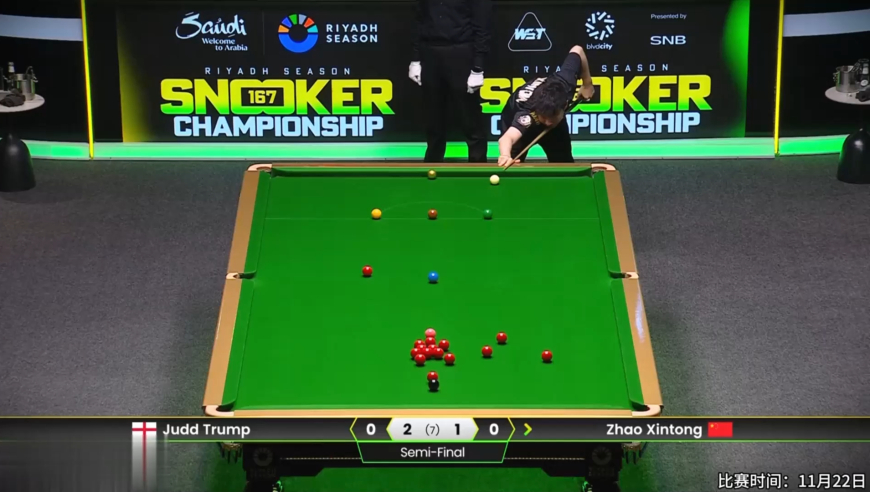 赵心童上演超强状态，狂轰单杆最高138分，决胜局绝杀复仇小特｜体坛记忆