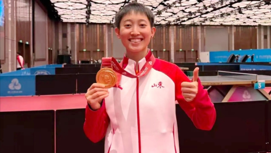 击碎孙颖莎金牌梦，她无愧团体赛之王，进大满贯四强仍毅然退出国乒