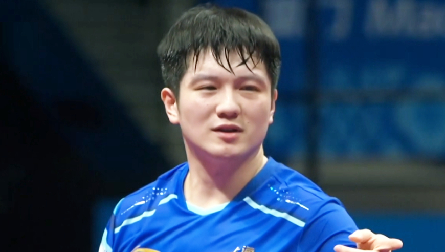 全运会乒乓球：樊振东开门红！首战4-0胜全国冠军，晋级男单16强