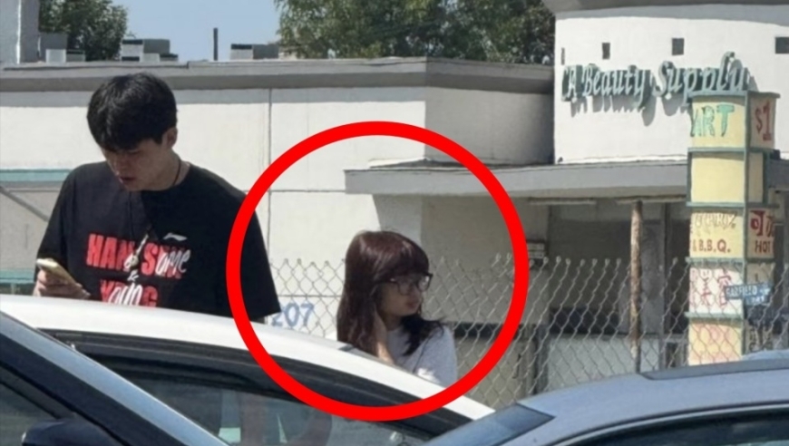 杨瀚森与CBA球员合练，173女友是摄影师，休赛期赴美全程陪同！