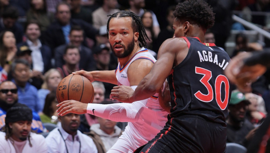 19中13+三分9中6！布伦森单节20分狂飙35分 献无解投射淘汰猛龙