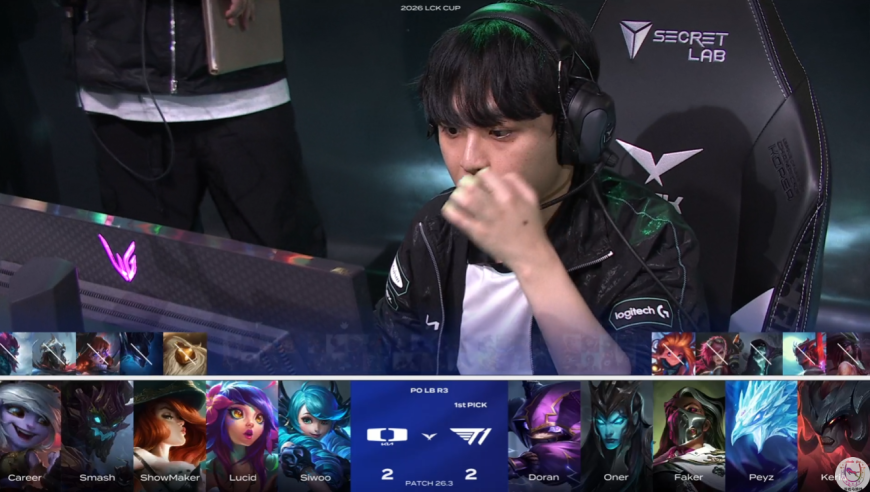 第三局被打哭！却逆风让二追三淘汰T1！太励志了